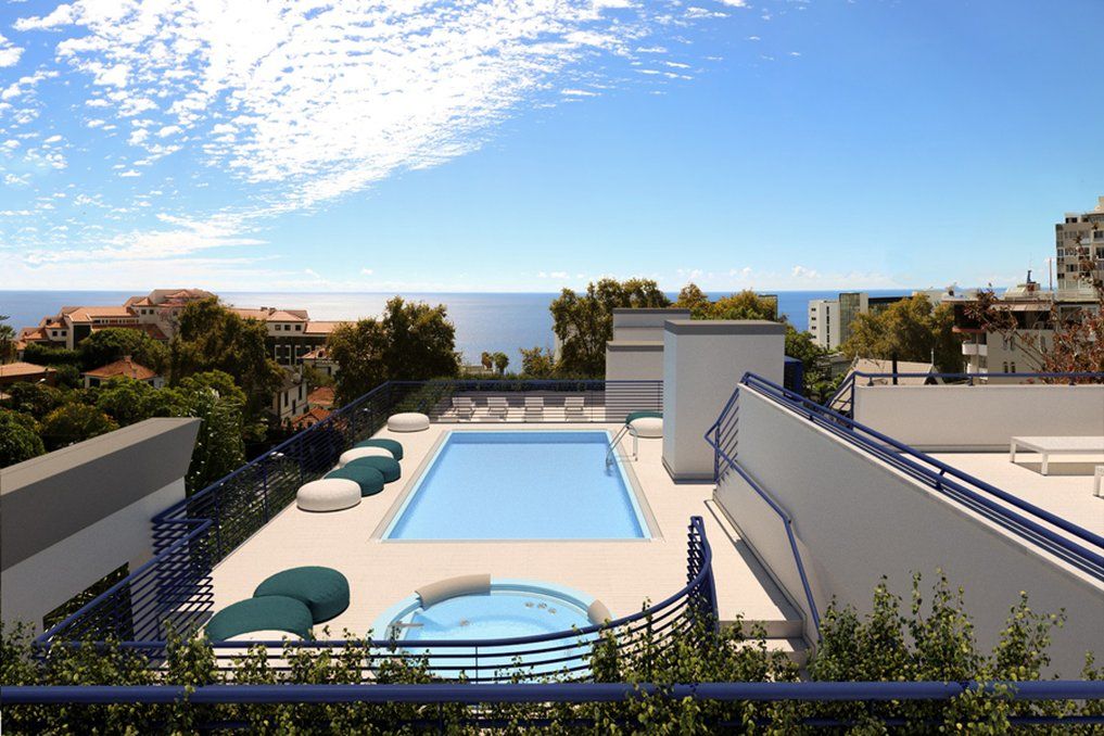 Terrace Mar Suite Hotel Фуншал Экстерьер фото